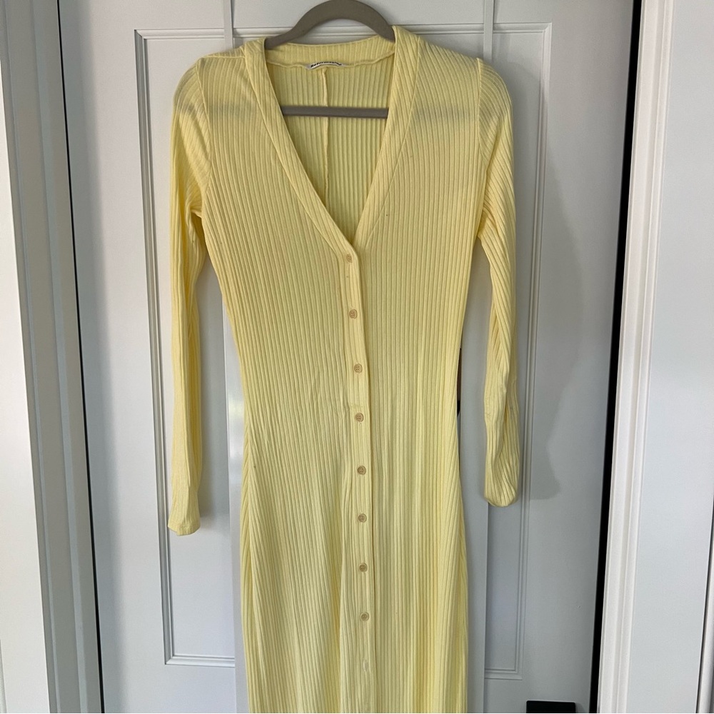 Reformation knit dress maxi